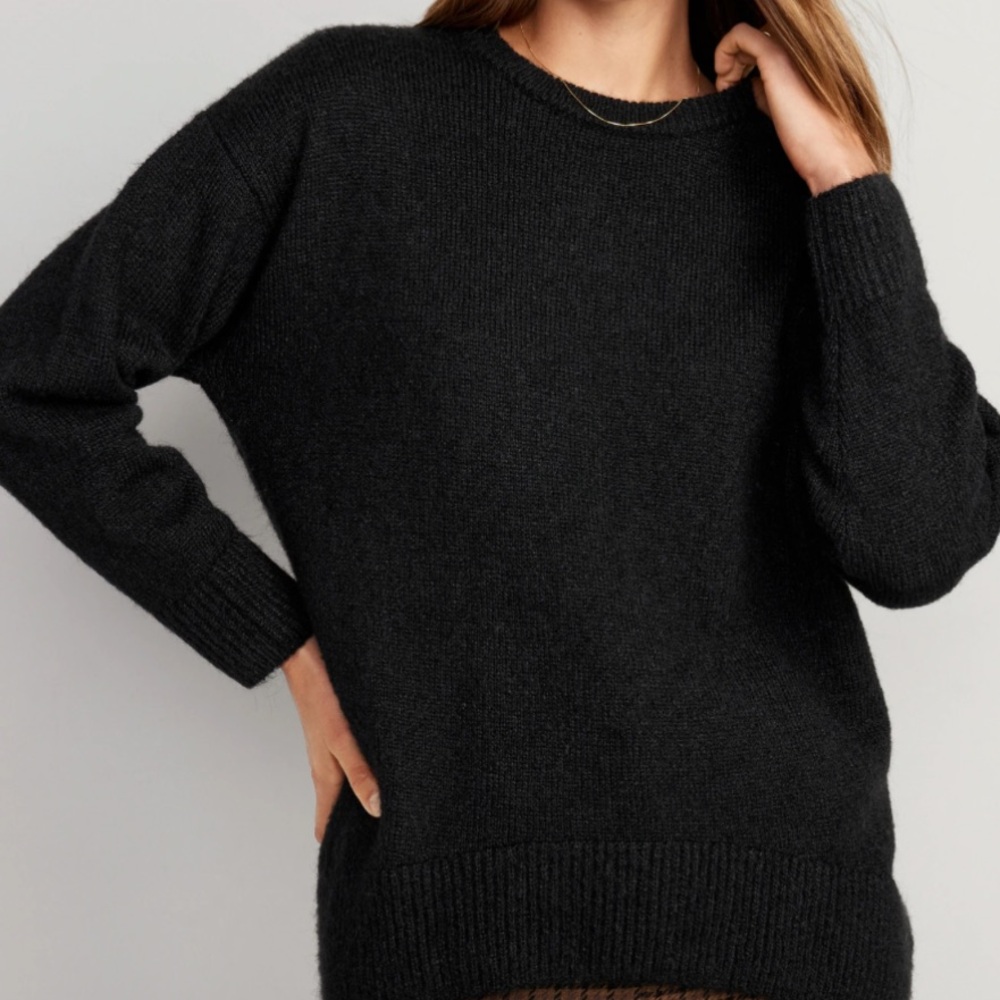 NWT Old Navy Black Oversized Sweater
